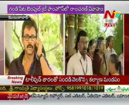 Cine Political Celebrities attends Ramcharan Marriage