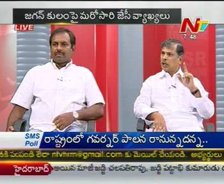 Live Show with KSR - YSR Cong Srikanth Reddy-Tulasi Reddy-TDP Pattipati Pullarao - 01