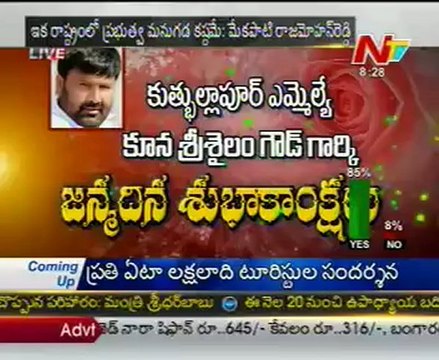 Live Show with KSR - YSR Cong Srikanth Reddy-Tulasi Reddy-TDP Pattipati Pullarao - 04