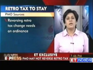 PM against reversing retro tax amendment: Sources