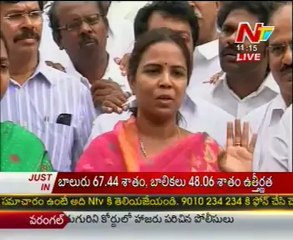 YSRCP Sobha Nagi Reddy talking to media