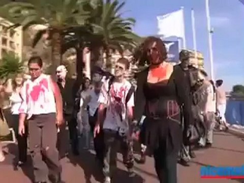 Zombie Walk Nice 2011 - Reportage Nice Matin