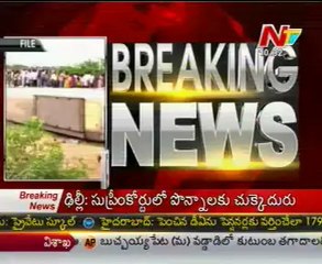 Bus accident in bheemili, several injured