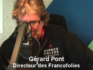 Gérard Pont - Francofolies - France Bleu