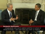 Obama y Netanyahu discrepan sobre la creación de un estado palestino