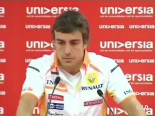 Alonso habla de su posible fichaje por Ferrari
