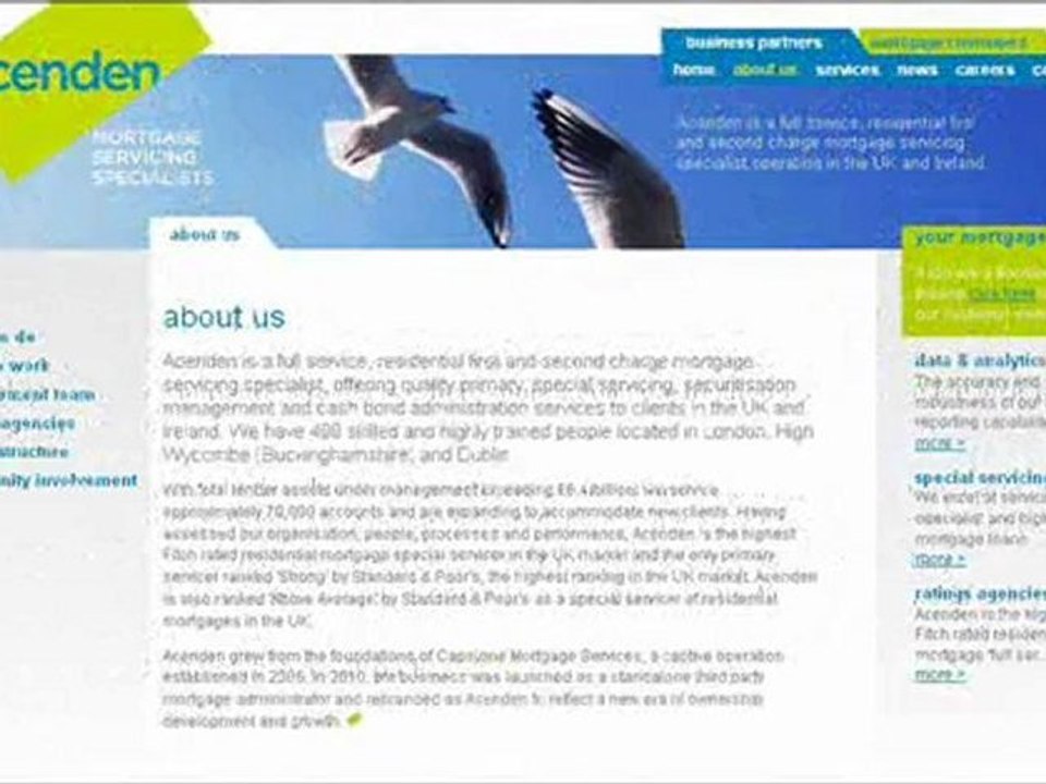 Acenden Mortgages | Business Partners | Ratings Agency Overview | IT infrastructure |imaging