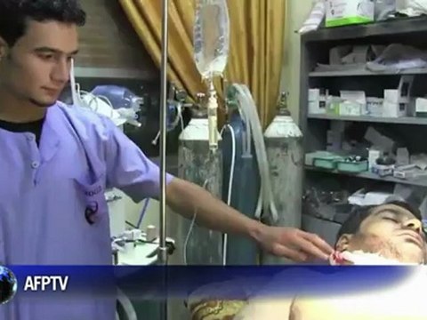 Syrie: bombardements à Rastane