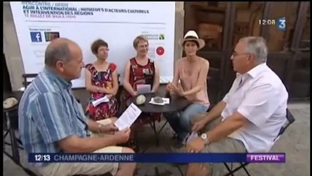 Reportage France 3 12/13 Champagne-Ardenne - Interview Christine Berg et spectacle Hernani
