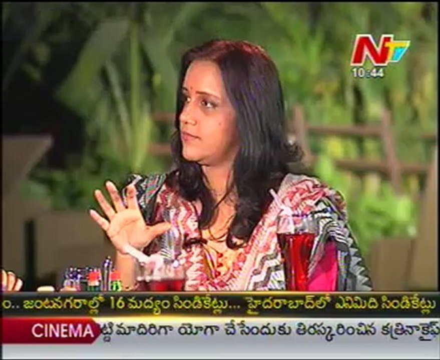 Dine with Ntv - South Indian Actress - Politician - Roja Couple - 02