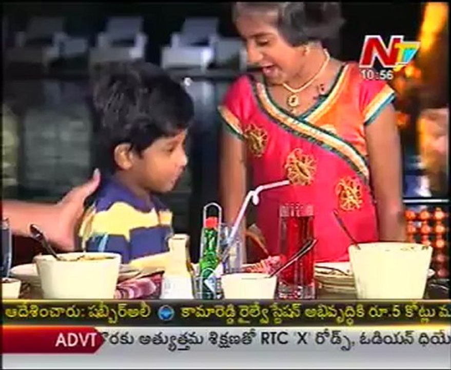 Dine with Ntv - South Indian Actress - Politician - Roja Couple - 03
