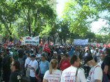 Marcha negra: mineros en Madrid