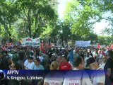 Thousands join coal miners in Madrid march
