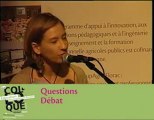 Colloque 2012 : Débat - Trajectoire de vie, trajectoire professionnelle : quelles contributions à nos pratiques d' E.D.D.?