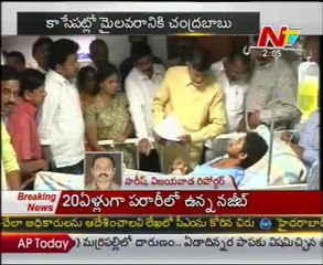 Chandrababu calls on illicit liquor victims