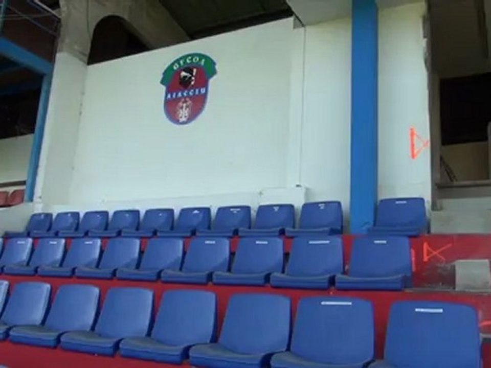 Travaux du stade Ange Casanova - 11/07/12