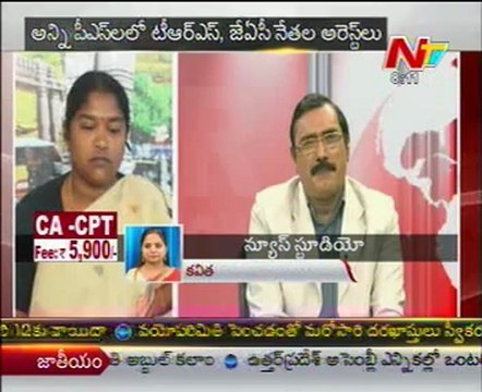 Live Show with KSR - Telakapalli Ravi-Cong D.Y Das-TRS Padma-TDP Seetakka - 02