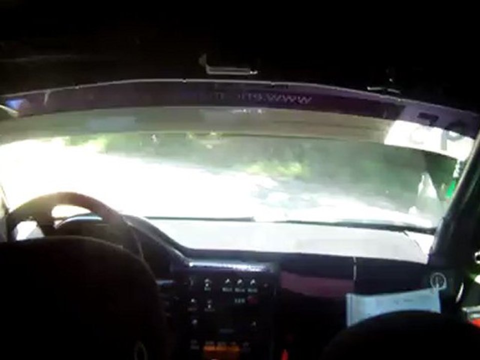 camera embarqué Marechal/Lemaire rallye du st Marcellin 2012