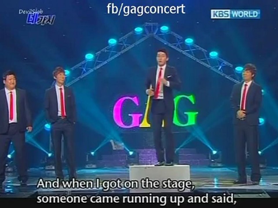 ' Four Men'  Gag Concert   E649(20120603-Raw episode)  ( ENGSUB)