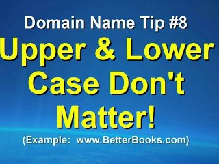 Selecting the best Domain Name - Part 3