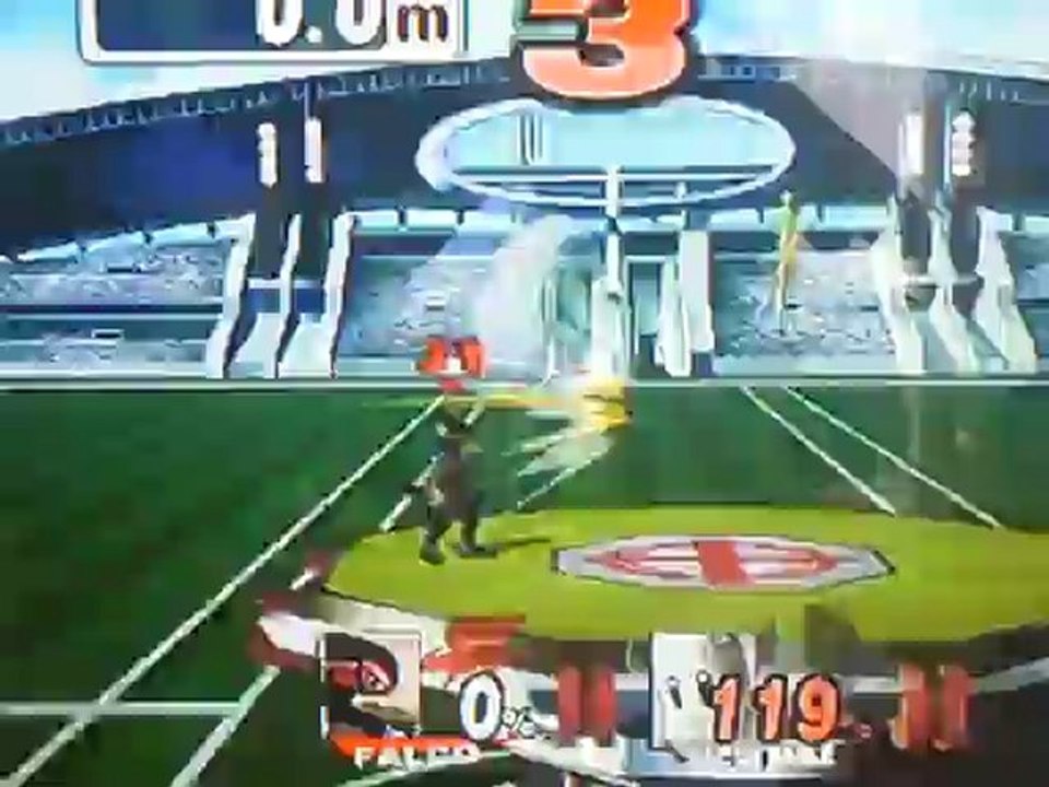 SSBB Home-run smash par falco