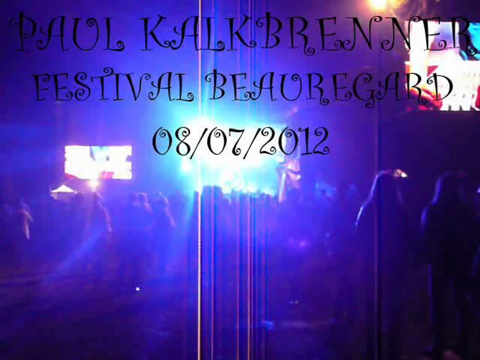 Paul Kalkbrenner @ festival Beauregard