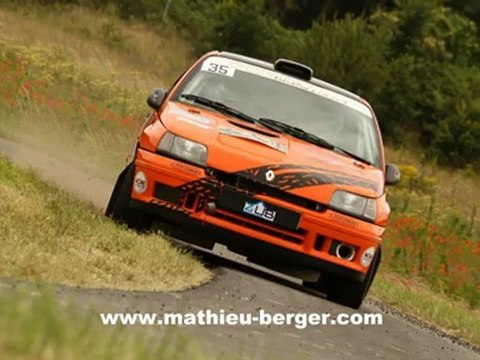 F.BOS - E.LAPERSONNE Clio Williams F2000 14 Rallye des vins de Chinon et du Véron 2012 ES 1 caméra embarquée