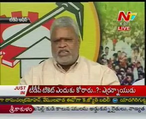 TDP Yerran Naidu talking to media