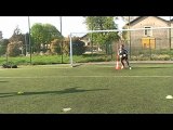 exercice deplacement 3 gardien de but football goalkeeper training