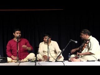 CARNATICA BROTHERS AT SRI VENKATESWARASWAMY TEMPLE IN CHICAGO: RAGAM, TANAM, PALLAVI -2