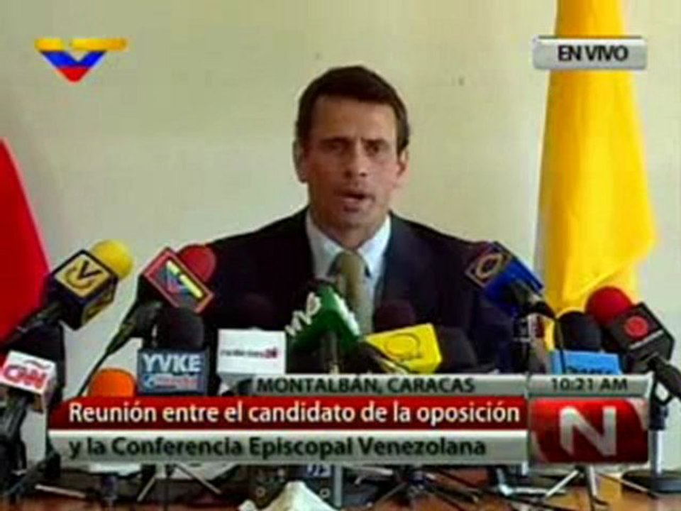 (VÍDEO) Capriles desestima nuevamente veracidad del CNE
