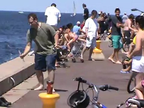 Day at the Wharf in Shediac Fishing Boating Swiming