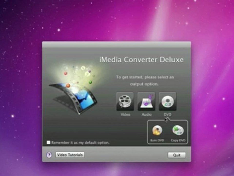 Iskysoft iMedia Converter for Mac - Convert DVDs and videos