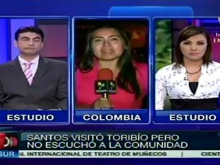 Población de Toribío realiza acciones de resistencia