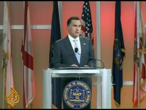 Mitt Romney booed at civil rights group meeting