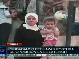 Oposición siria pide apoyo a Rusia para intervención militar