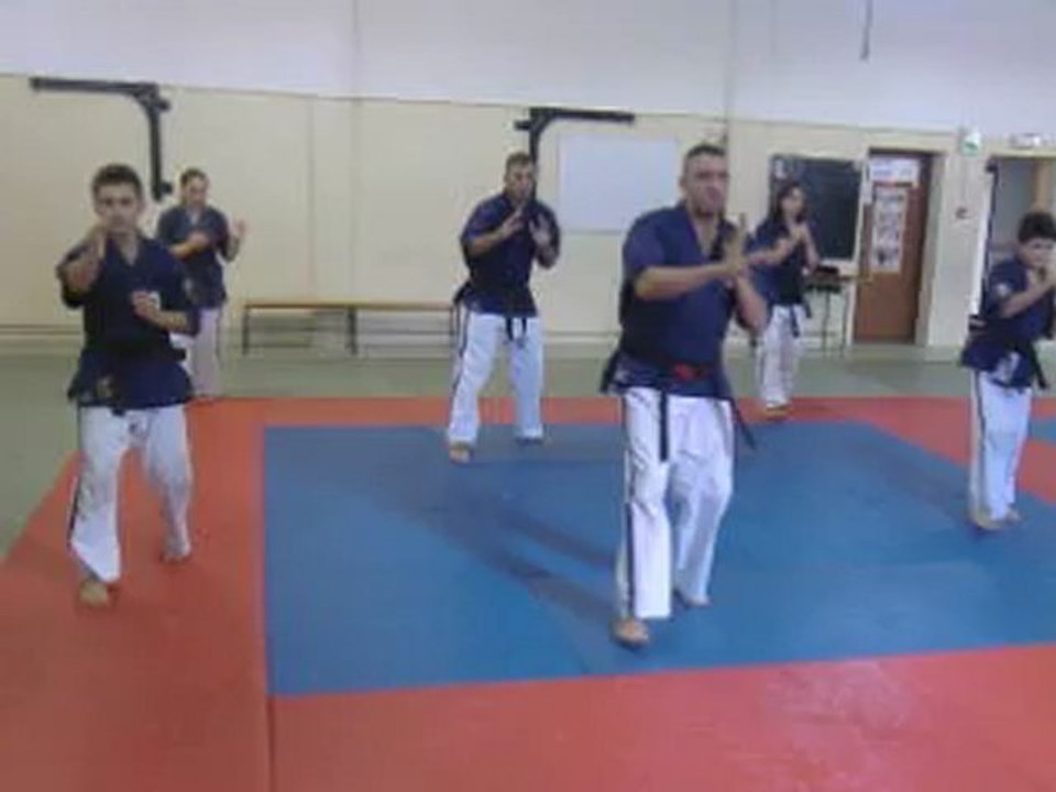 Dynamic training, exercice de Kiaï-Jitsu