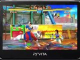 Street Fighter X Tekken - PS Vita Street Fighter Gameplay