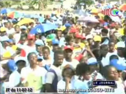 Denis Christel Sassou N’Guesso rencontre les populations d’Oyo