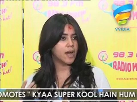 Ekta Kapoor promotes Kyaa Super Kool Hain Hum