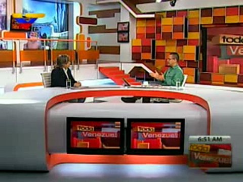 (VÍDEO) Toda Venezuela (11-07-2012) Vicepresidente del Senado de la República Chile, Alejandro Navarro 1/2