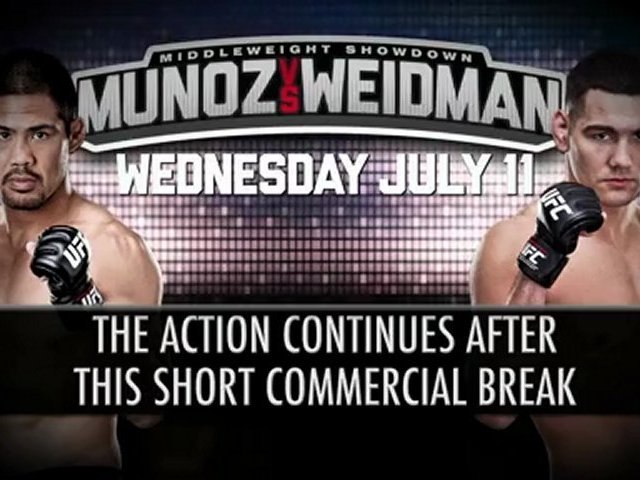 Replay UFC on FUEL TV 4 Munoz vs Weidman