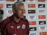 Pardew no quiere ser flor de un día