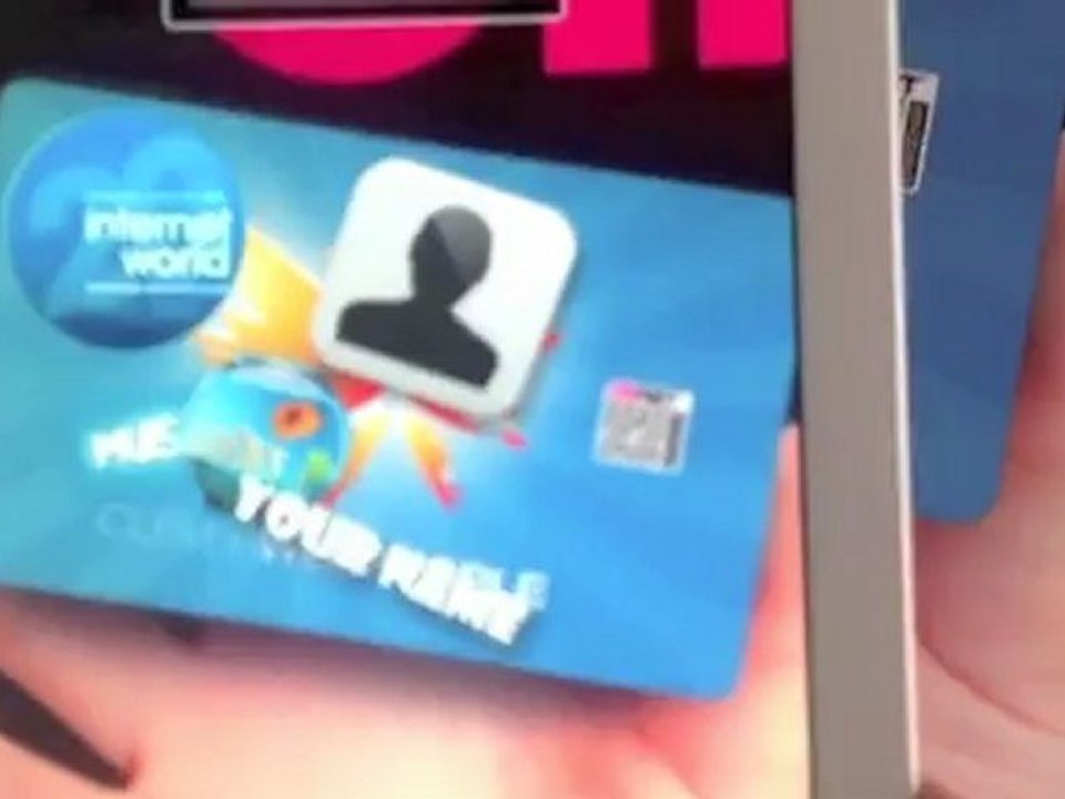 Make your Business Card more interactive with Onvert application