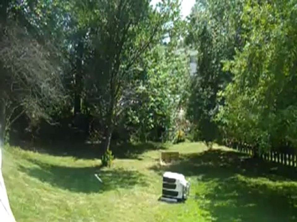 Gros pétard explose Machine à laver