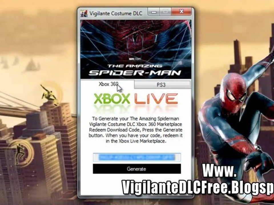 Get Free The Amazing Spider-Man Vigilante Costume DLC