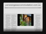 yarraranges accommodation Steindorf Cottages - YouTube