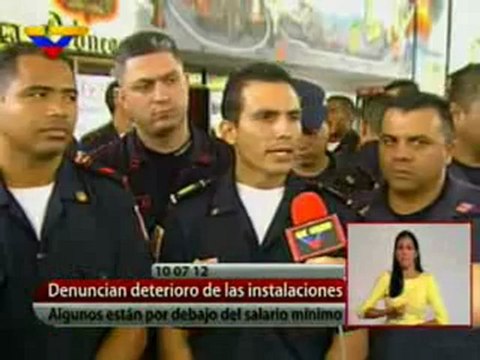 (VÍDEO) Bomberos de Miranda inician huelga de hambre para exigir reivindicaciones laborales 2/2