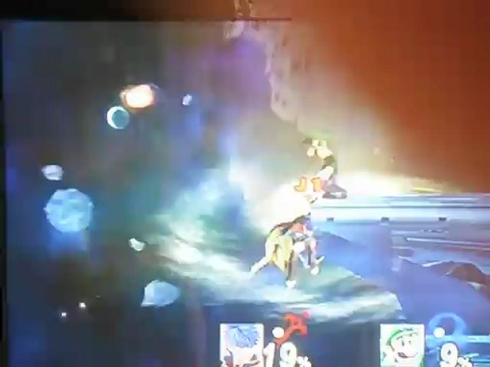 SSBB Bug moquerie Luigi