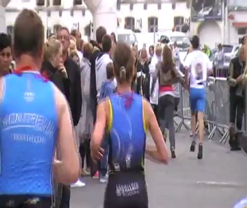 Triathlon Etaples sur mer. Juillet 2012 course à pied